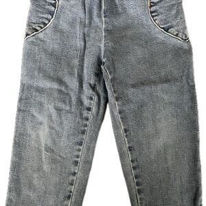 Mini Boden Blue Star Patterned Denim